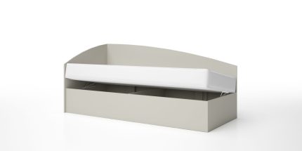 product - Високо легло Лео 3 за матрак 82/190 см кашмир