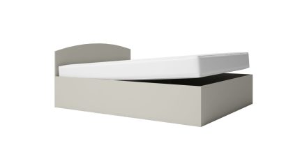 product - Висока спалня за матрак 160/200 см Лео 6 кашмир