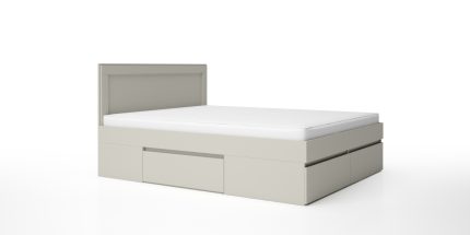 product - Висока спалня с чекмеджета Лео 10 кашмир