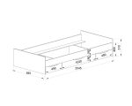 Детска стая Сити 5053 за матрак 90/200 см