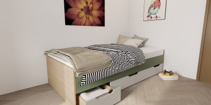 product - Легло Сити 2050 за матрак 90/200 см