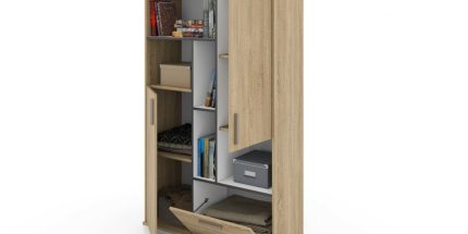 product - Шкаф с етажерки Сити 3090